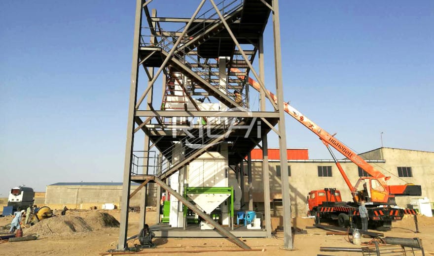 South Africa 10T/H Cattle Feed Pellet Production Plant