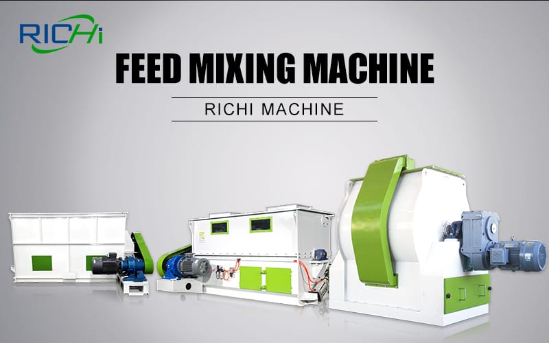 RICHI feed mixing machine for animal feed provide you with ultra-high mixing uniformity